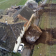 Illustration for article titled Giant boulder destroys building in Italy, another one misses by inches